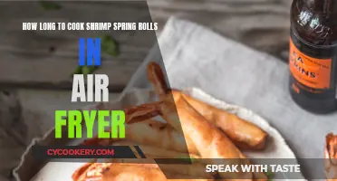 Air-Fryer Shrimp Spring Rolls: Quick Cooking Guide