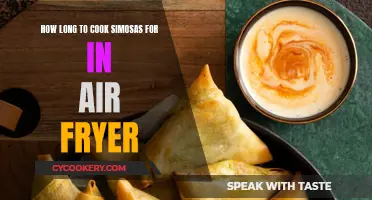 Crispy Simosas: Air Fryer Cooking Time Guide