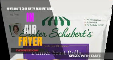 Air Fryer Cooking Time for Sister Schubert Rolls