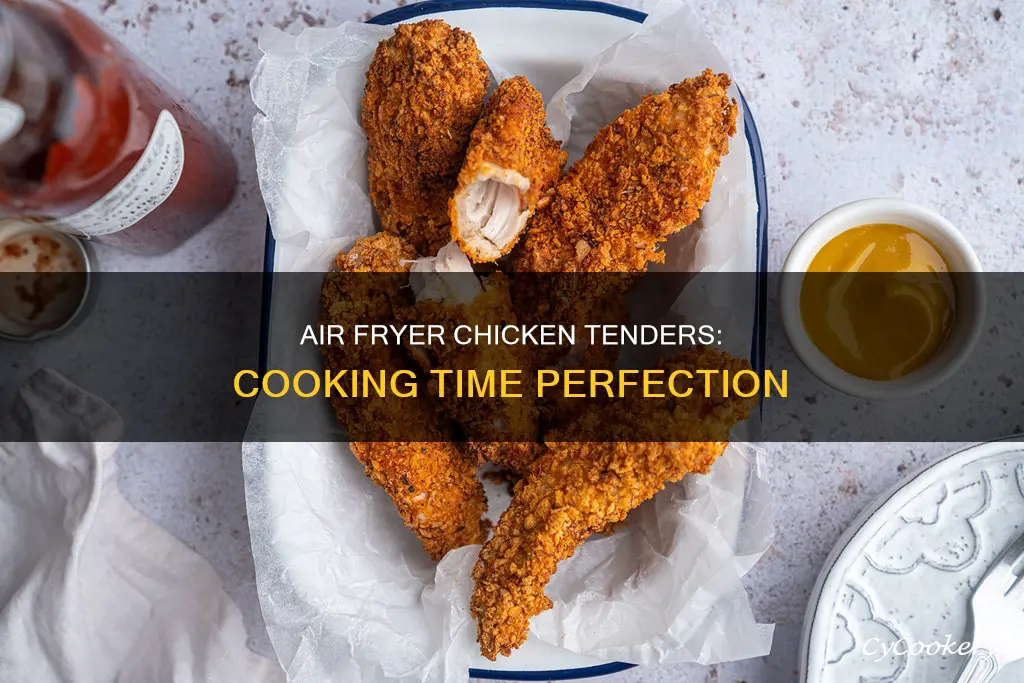how long to cook skinless chicken tenders in air fryer