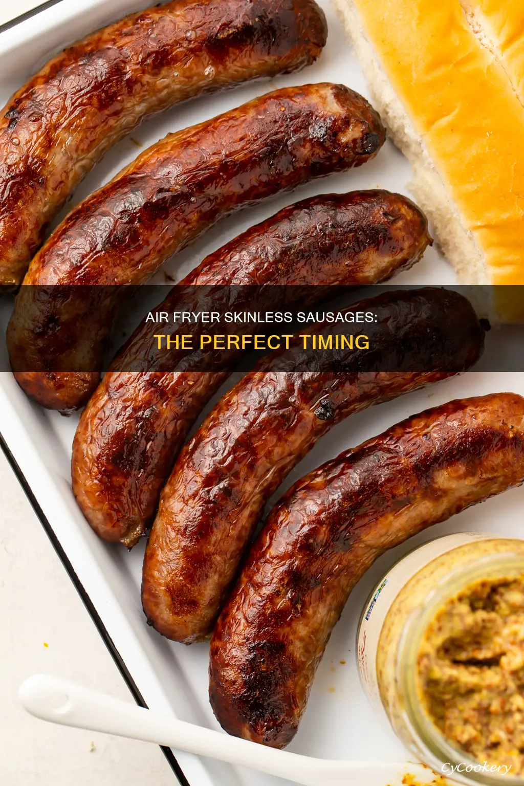 how long to cook skinless sausages in air fryer
