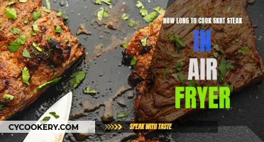 Skirt Steak Perfection: Air Fryer Cooking Time Guide