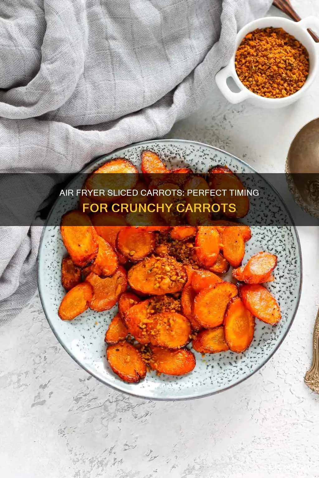 how long to cook sliced carrots in air fryer