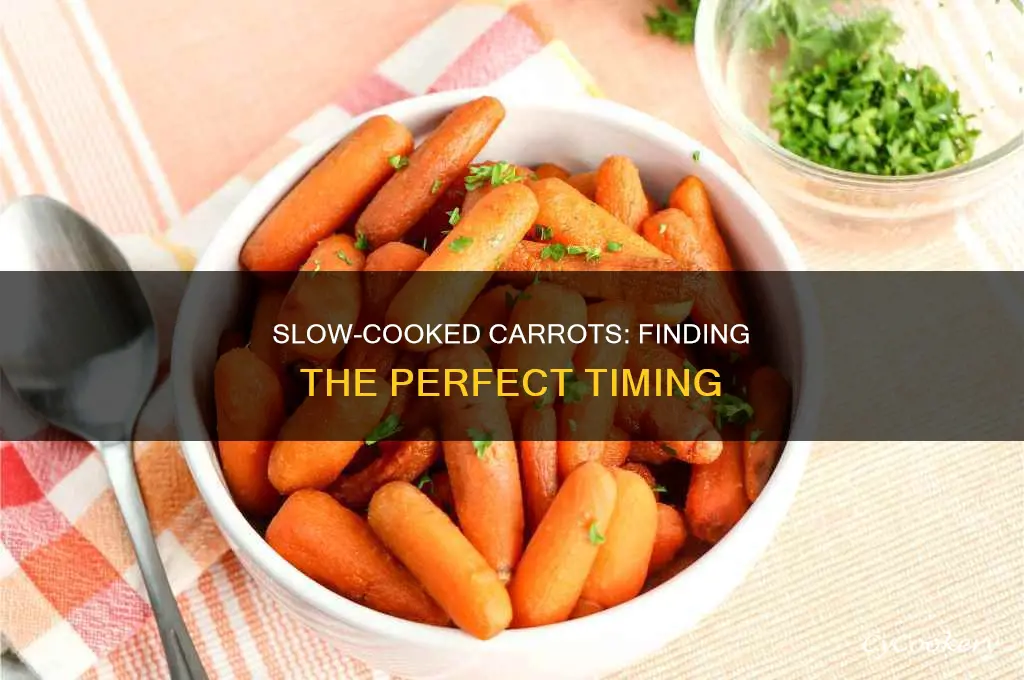 how long to cook sliced carrots in crock pot