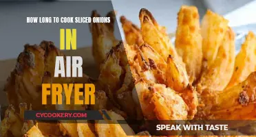 Air-Frying Sliced Onions: The Perfect Timing