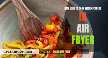 Perfectly Cooked Peppers: Air Fryer Times for Sliced Peppers