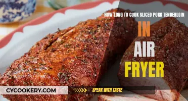 Air Fryer Sliced Pork Tenderloin: Quick Cooking Times