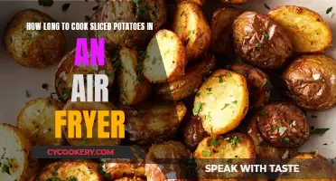 Air Fryer Potato Perfection: Time to Crisp Up Your Sliced Spuds!