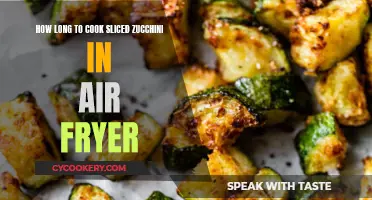 Air Fryer Zucchini: Perfect Timing for Sliced Veggies