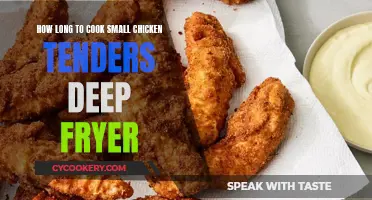 Crispy Chicken Tenders: Perfect Cooking Time for Deep Fryers