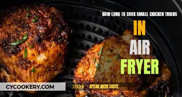 Perfectly Cooked: Air Fryer Chicken Thighs in 15 Minutes