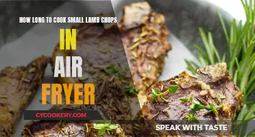 Air-Fryer Lamb Chops: Cooking Time and Perfect Doneness