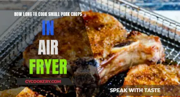 Air Fryer Small Pork Chops: Cooking Time Perfection