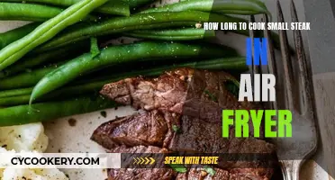 Air-Frying a Small Steak: Quick, Easy, and Delicious!