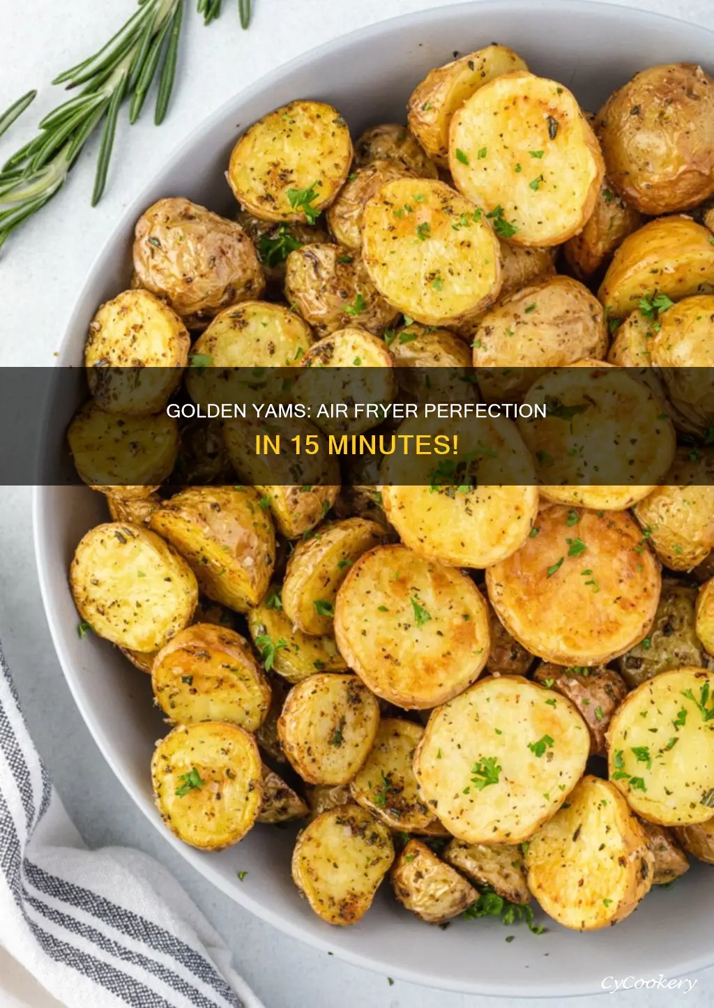 how long to cook small yellow potatoes in air fryer