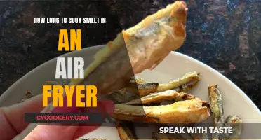 Crispy Smelt: Air Fryer Cooking Time Guide