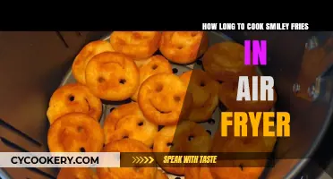 Crispy Smiley Fries: Air Fryer Cooking Time Revealed!