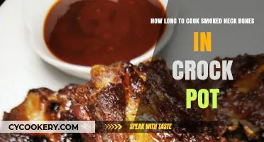 Smoked Neck Bones: Crock Pot Cooking Time