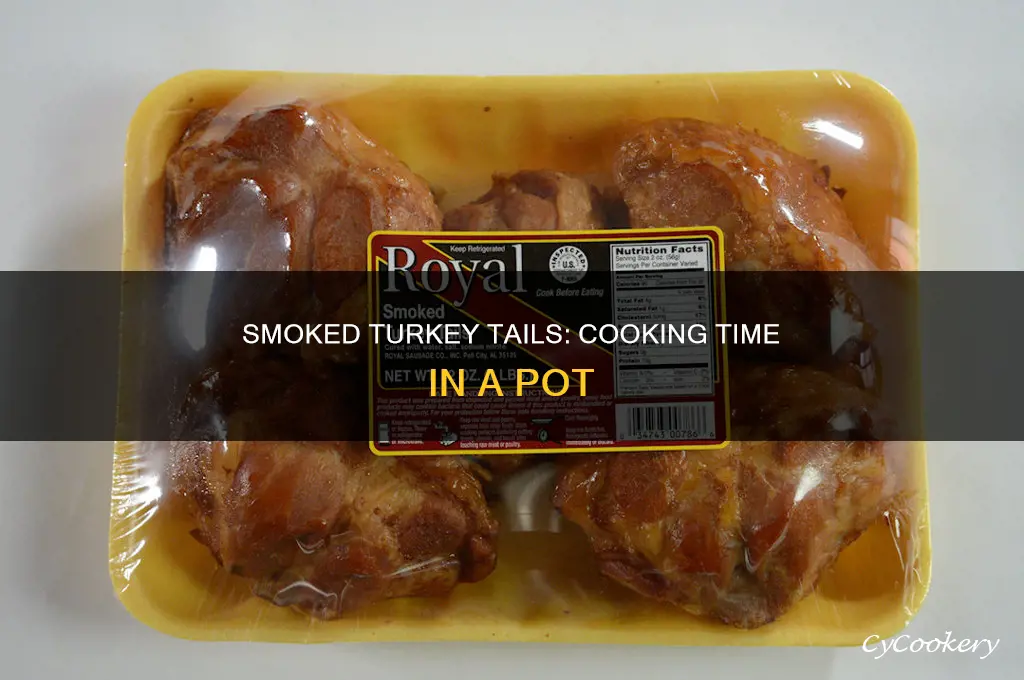 how long to cook smoked turkey tails in pot