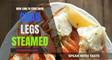 Steaming Snow Crab Legs: How Long Does It Take?