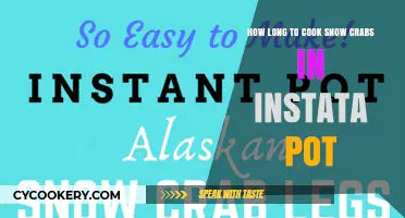 Snow Crab Feast: Instant Pot Cooking Time