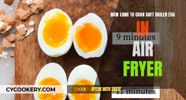 Perfectly Cooked Soft-Boiled Eggs: Air Fryer Technique