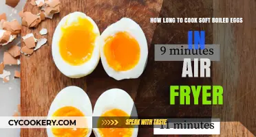 Perfectly Cooked Soft-Boiled Eggs: The Air Fryer Method