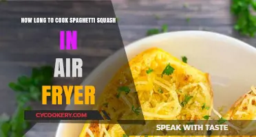 Spaghetti Squash Perfection: Air Fryer Cooking Time Revealed