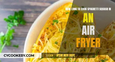 Spaghetti Squash Perfection: Air Fryer Cooking Time Revealed