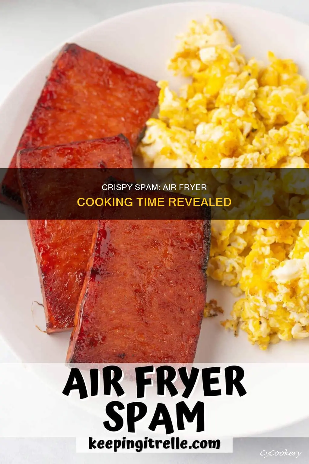 how long to cook spam in an air fryer