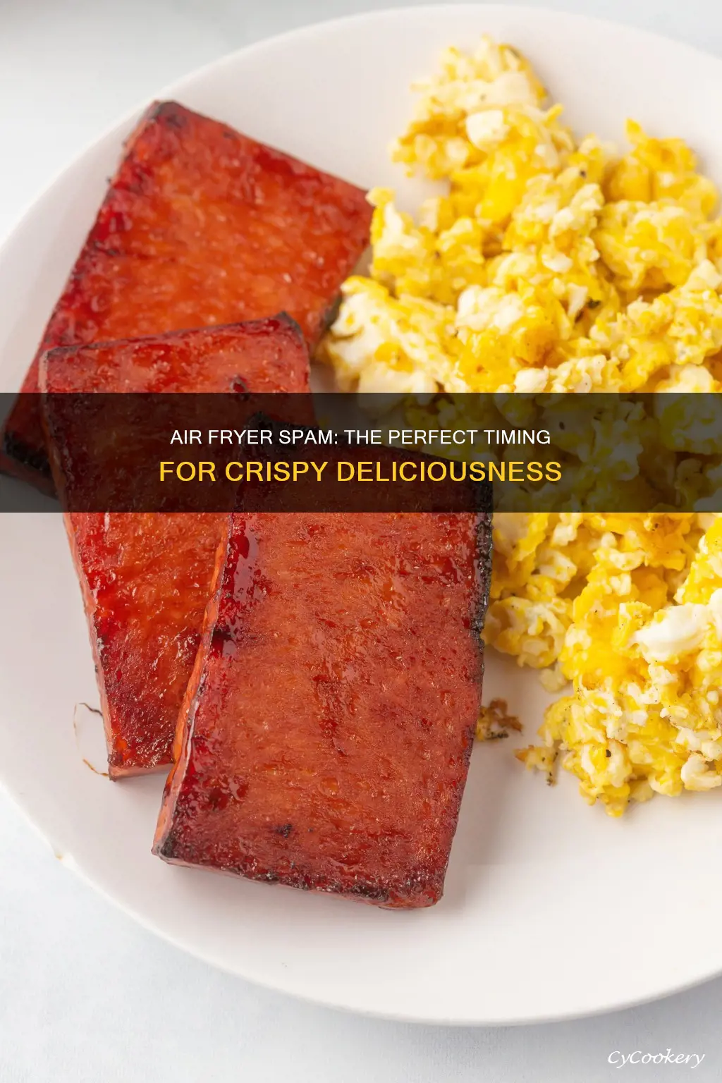 how long to cook spam in an air fryer