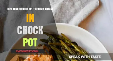 Crock Pot Cooking: Split Chicken Breast Perfection