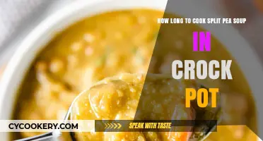 Crock Pot Split Pea Soup: Cooking Time Perfection
