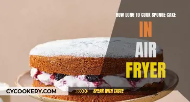 Sponge Cake Perfection: Air Fryer Timing Secrets