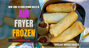 Crispy Spring Roll Transformation: Air Fryer Tips for Frozen Rolls