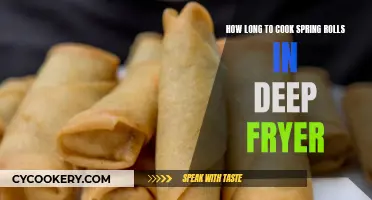 Master the Art of Spring Roll Cooking: Deep Fryer Tips