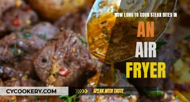 Perfectly Cooked Steak Bites: Air Fryer Time Guide