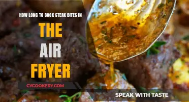 Steak Bites: Air Fryer Cooking Time Guide