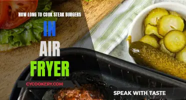 Mastering the Air Fryer: Perfect Steak Burgers Every Time