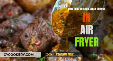 Steak Chunks: Air Fryer Cooking Time Guide