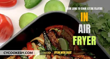 Steak Fajitas: Perfect Air Fryer Cooking Time