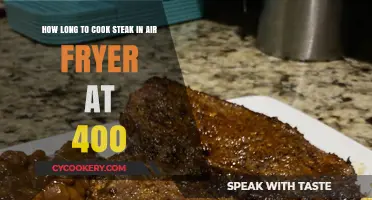 Perfectly Cooked Steak: Air Fryer Tips for 400°F