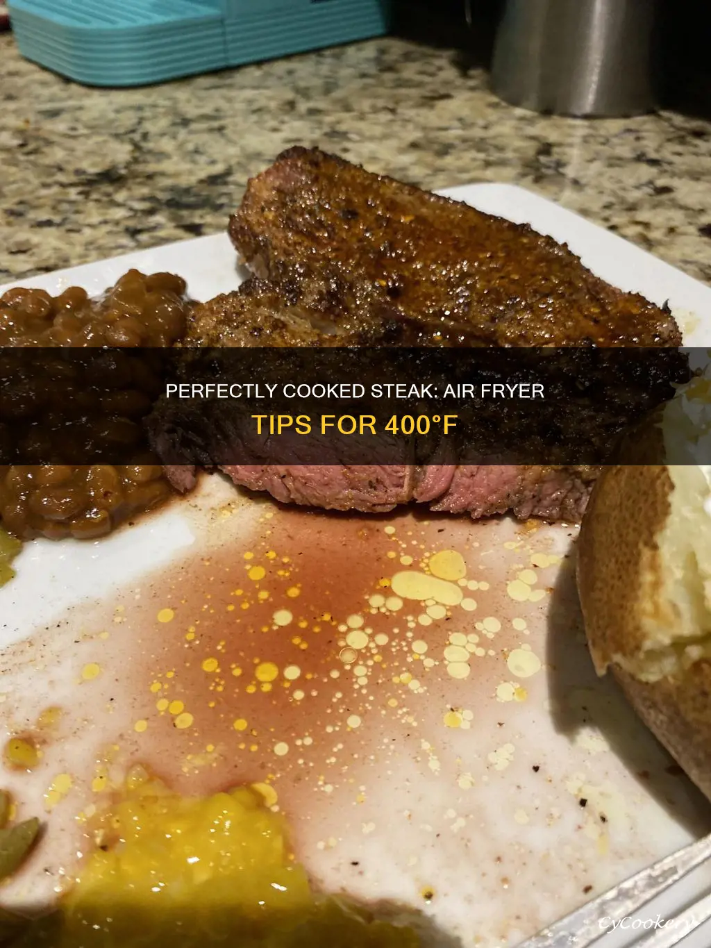 how long to cook steak in air fryer at 400