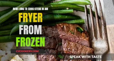 Air Fryer Frozen Steak: Cooking Time Perfection