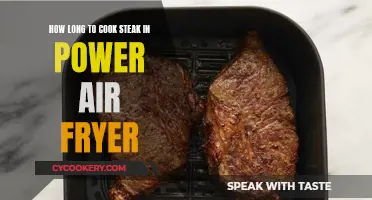 Steak Perfection: Power Air Fryer Cooking Times Revealed