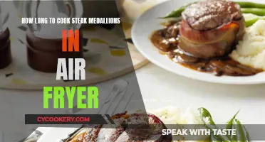 Air-Fryer Steak Medallions: Perfect Timing for Tender Meat