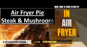 Steak Pie Perfection: Air Fryer Cooking Time Guide