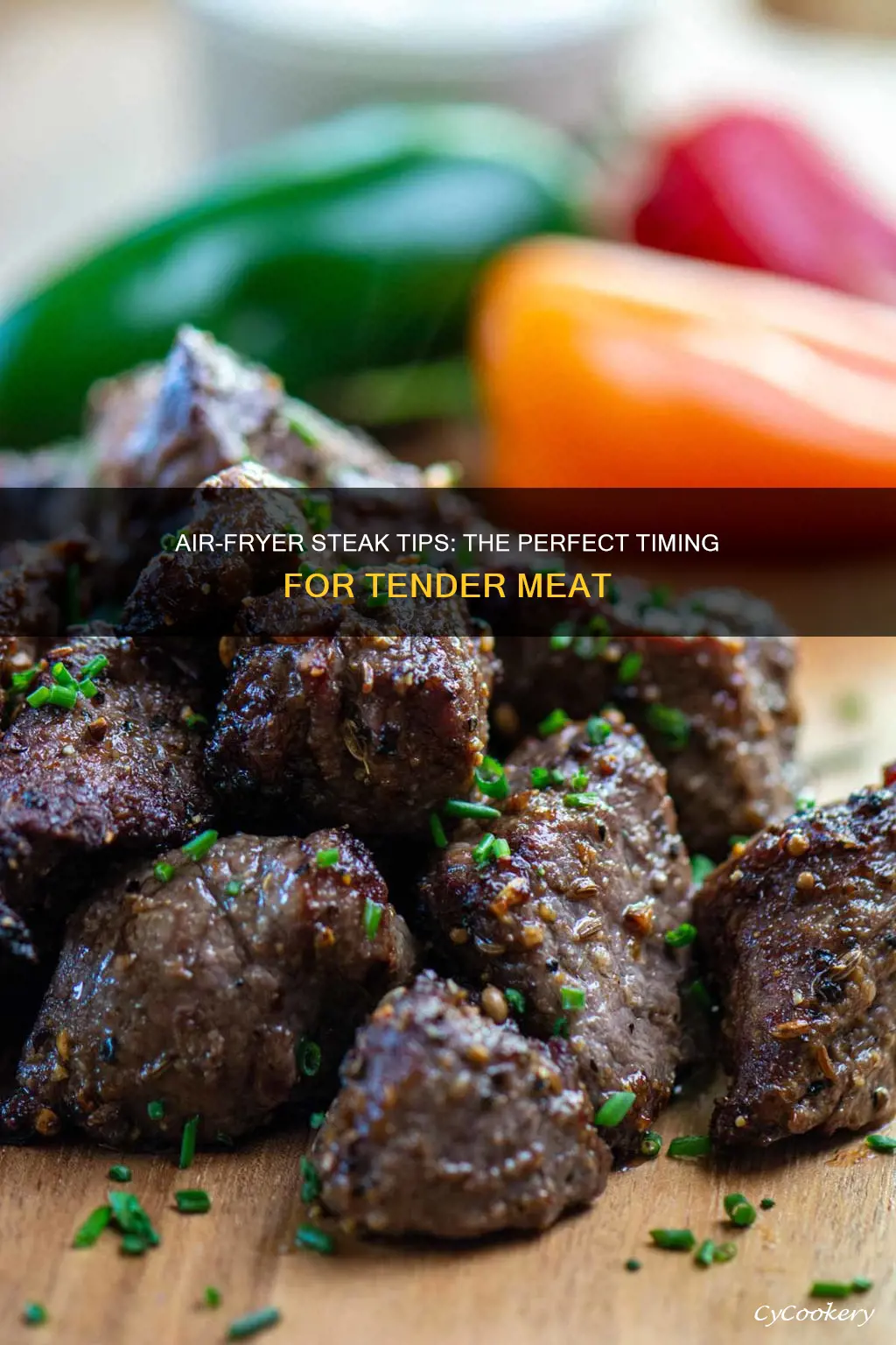 how long to cook steak tips in an air fryer
