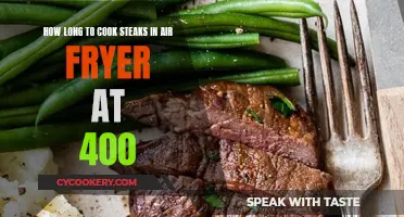 Air Frying Steaks: How Long at 400 Degrees?
