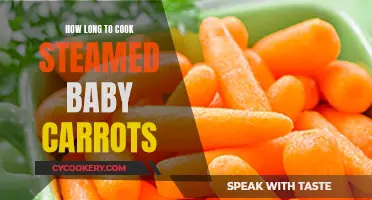 Steaming Sweetness: Baby Carrots, Cooking Time and Taste